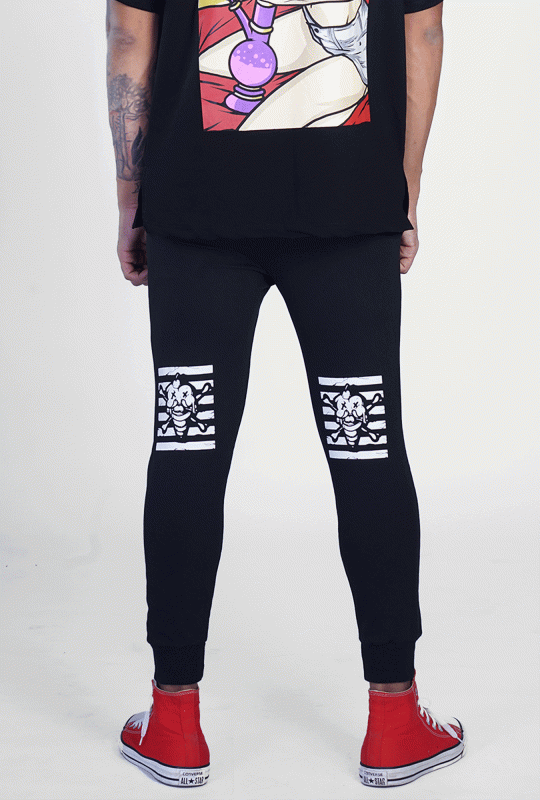 Long Sweat Pant With Skull Icream Boy